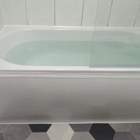 Modern bathroom refit showing plumbing and drainage work in Essex